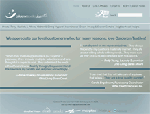 Tablet Screenshot of calderonhealth.com